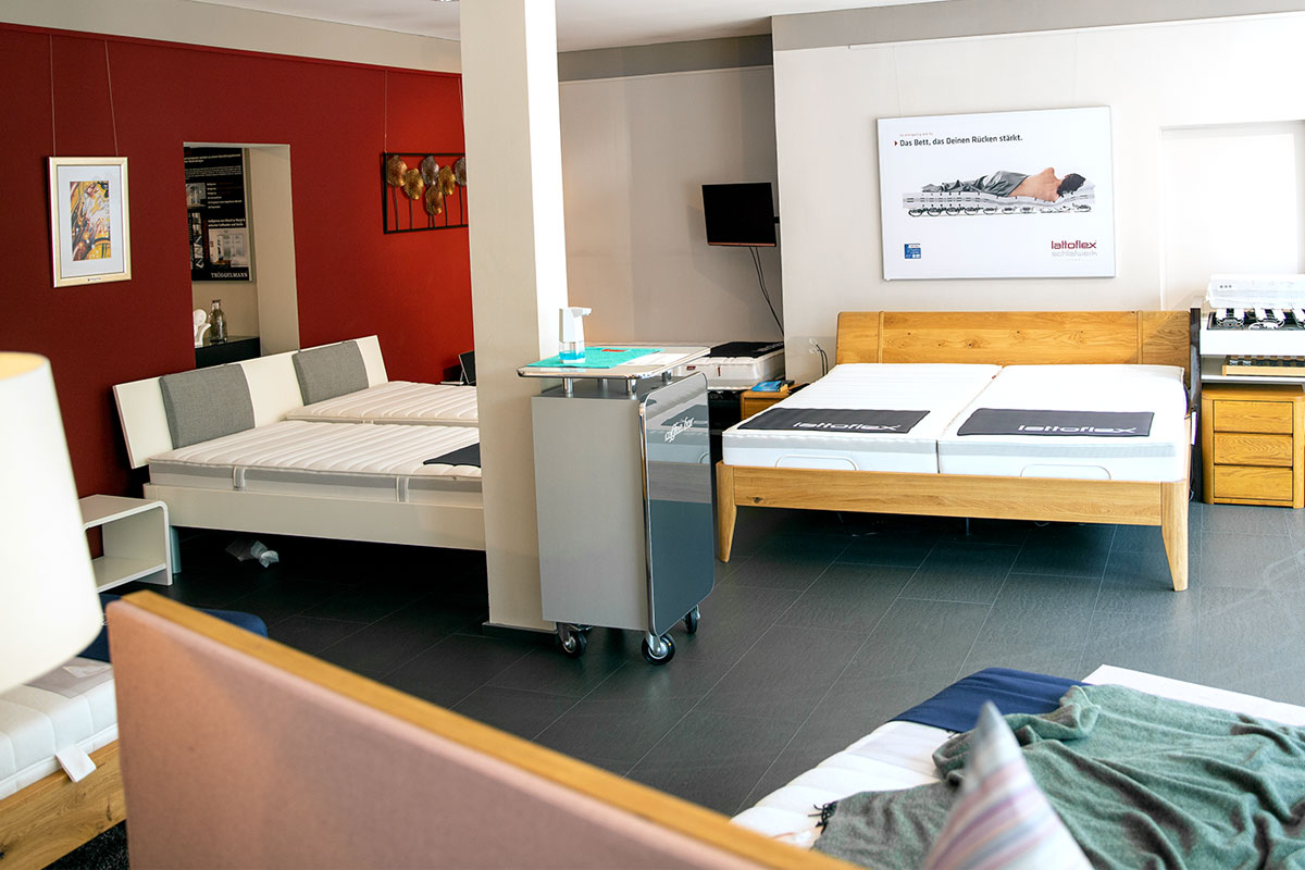 Ausstellung - Betten-Kutz GmbH, Ihr Bettenfachgeschäft aus 59063 Hamm bietet alles rund um Betten & Wohnen.